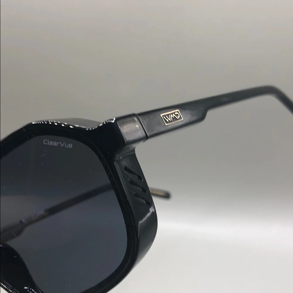 WearMe Pro Ryder Shield Sunglasses Black Wear Me Pro WMP Eyewear